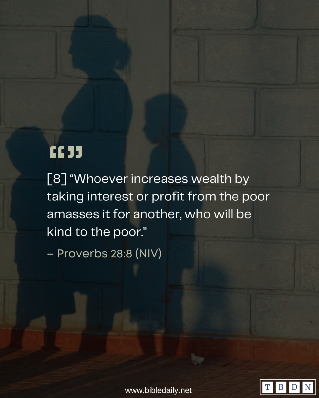 Are You Kind to the Poor? | The Bible Daily Network