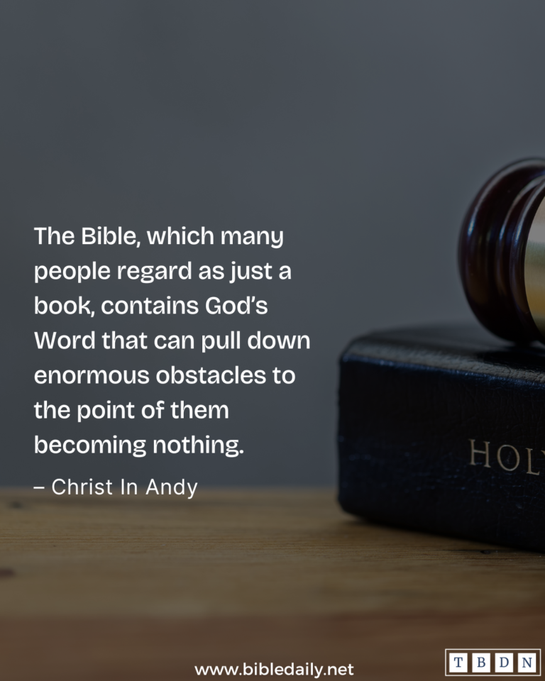 God’s Word Is Like a Hammer | The Bible Daily Network
