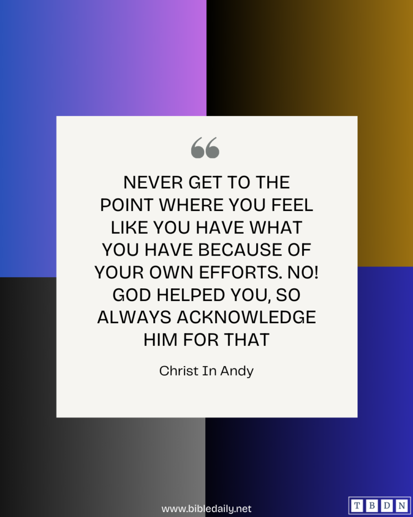 Devotional - Everything in the Earth Belongs to God