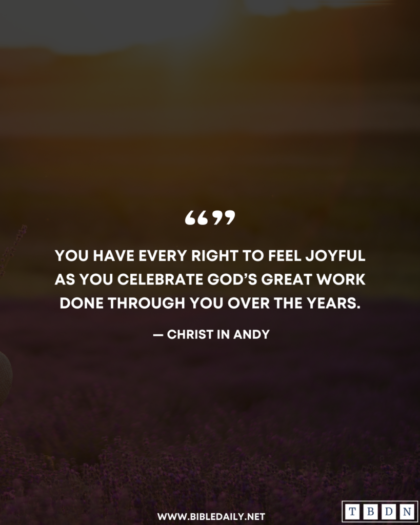 Devotional - It Is Not Wrong to Take Pride in Yourself After Analysing Your Good Works Before God