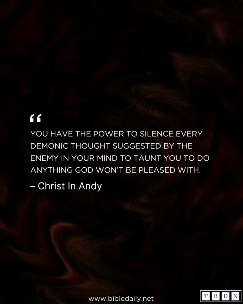 Devotional - Exercise Rulership Over Sinful Desires