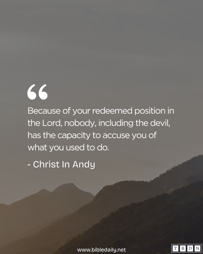 Devotional - We Have Redemption in Christ Through His Blood