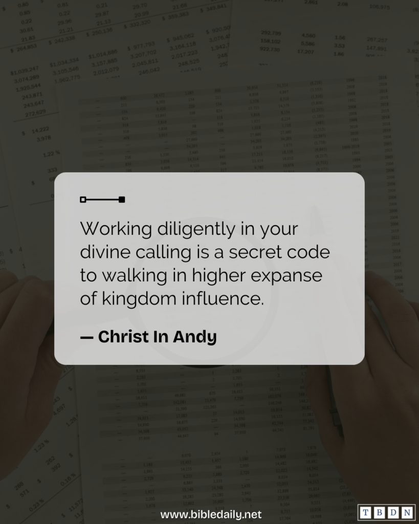 Devotional - A Secret Code to Walking in Higher Expanse of Kingdom Influence
