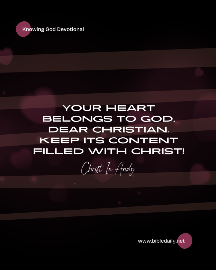 Devotional - Do Not Hold Grudges Against Others