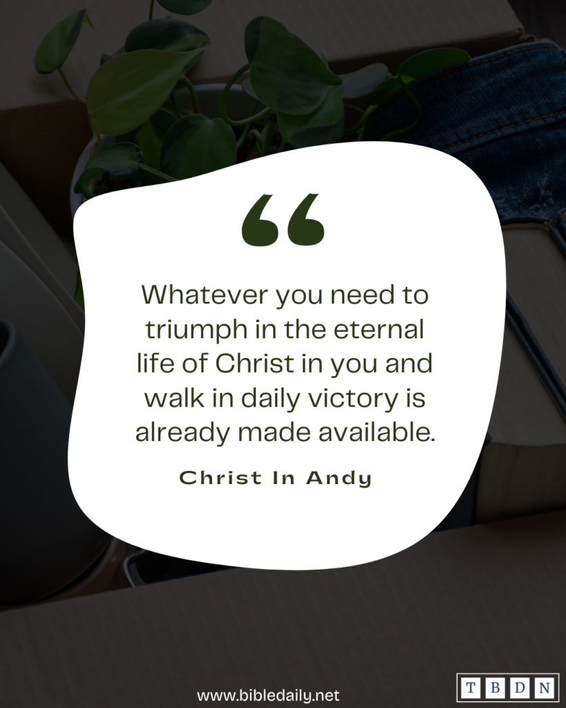 Devotional - God's Divine Power Has Given to You Everything for Life and Godliness