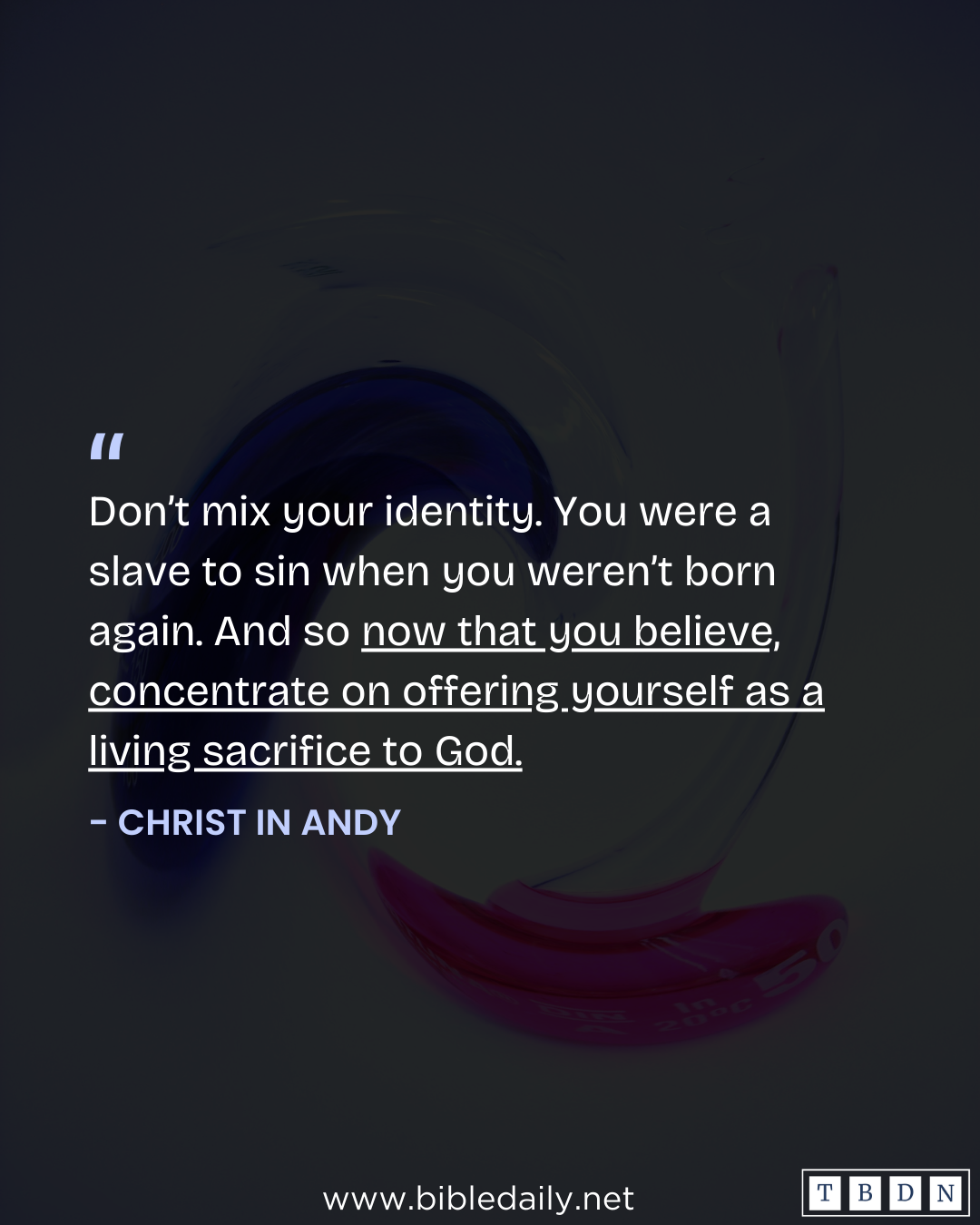 Offer Yourself as a Slave to Righteousness Leading to Holiness | The ...