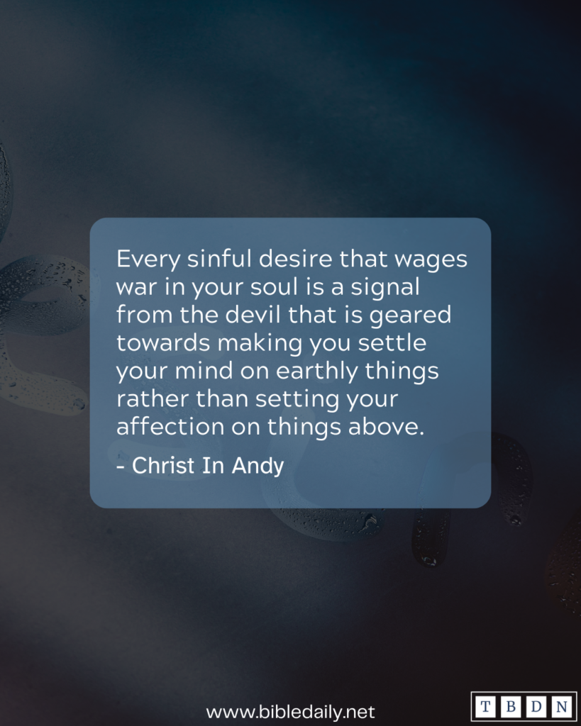 Devotional - Remind Yourself that You Are a Foreigner on Earth as God's Child