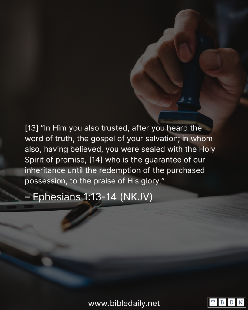 Devotional - The Seal of the Spirit