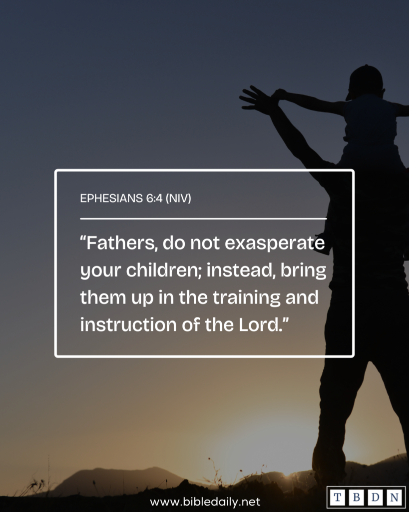 Devotional - Do Not Exasperate Your Child, Dear Father