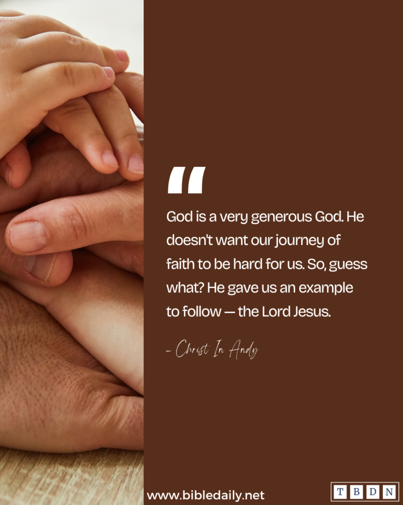 Devotional - Follow God's Example as His Dearly Beloved Child