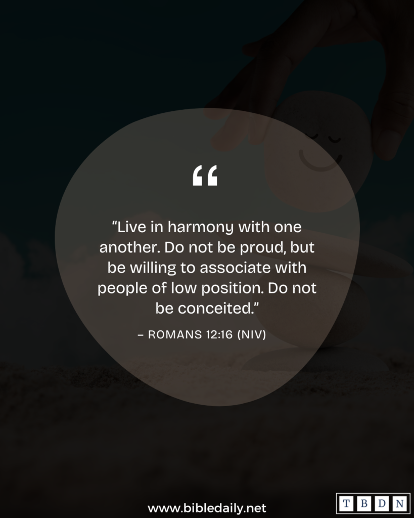 Devotional - Humble Yourself to Relate Well with Various Kinds of People