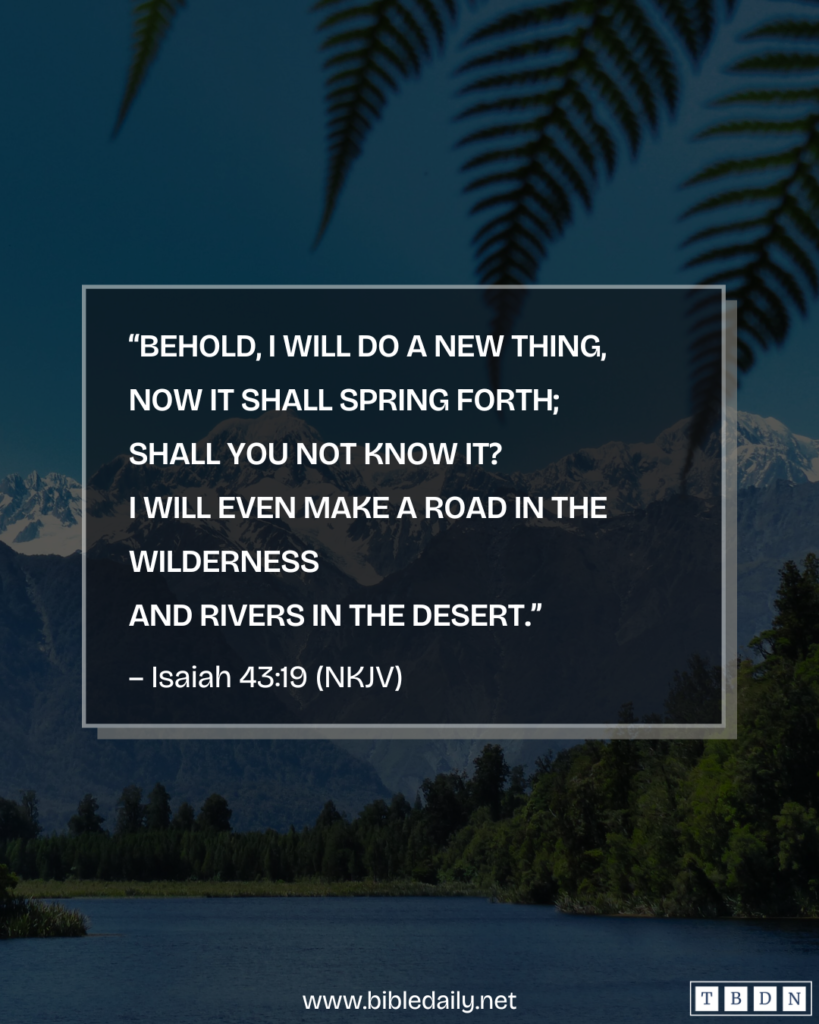 Devotional - A New Year Ahead of Us