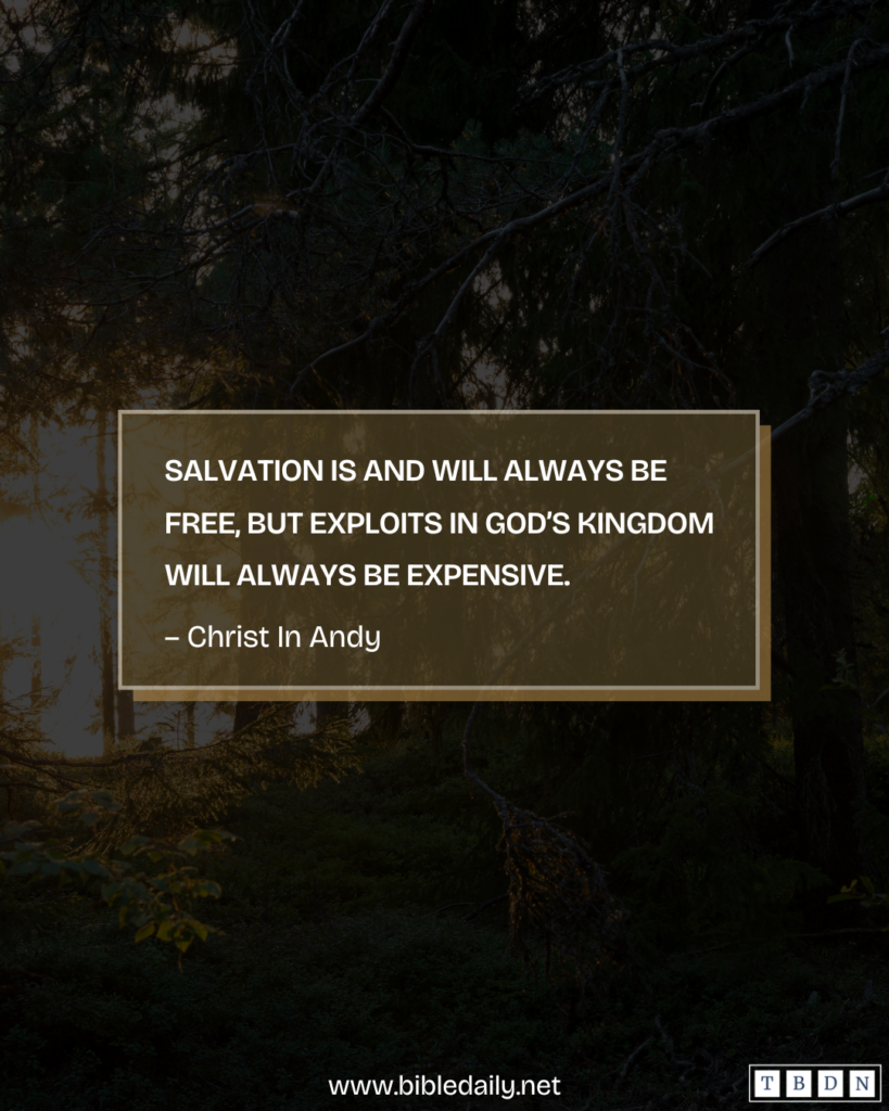 Devotional - A Worthy Sacrifice for the Minister of God