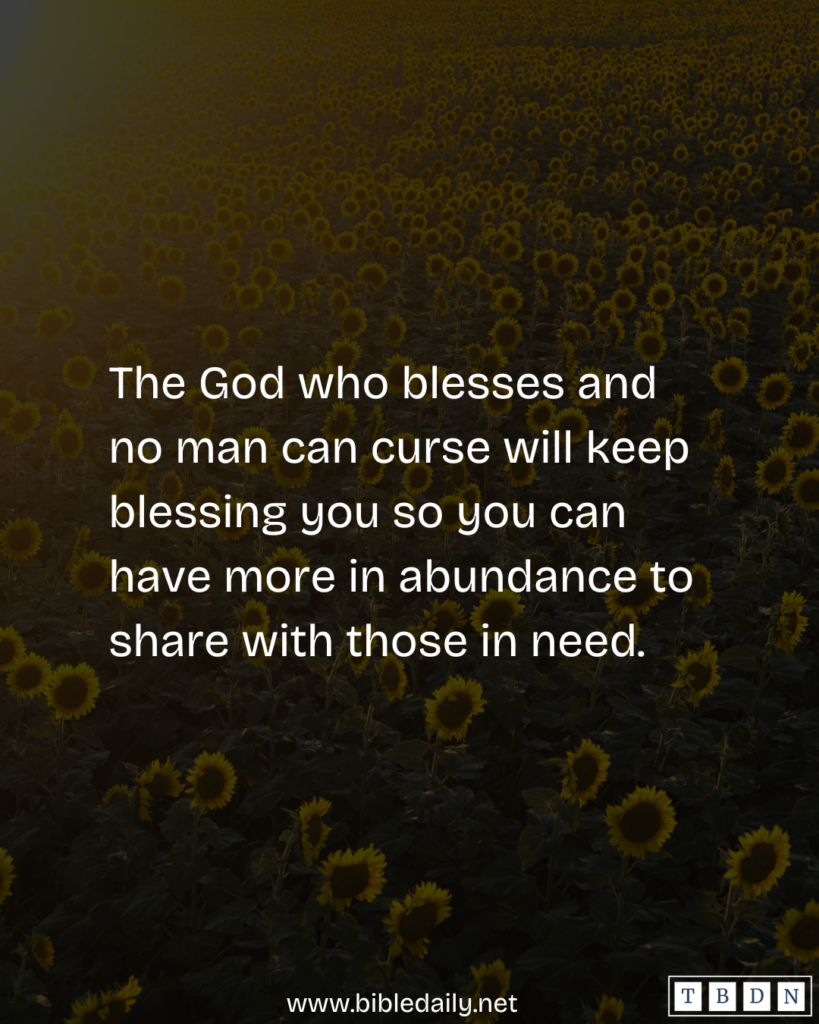 Devotional - Blessed Is the One Who Is Kind to the Needy