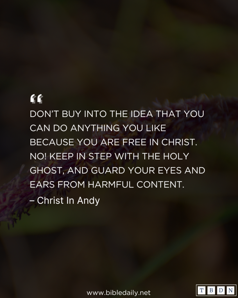 Devotional - Discretion Will Protect You