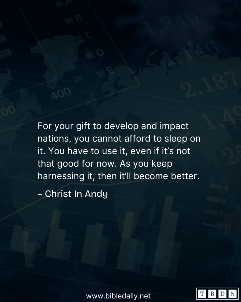 Devotional - Excel in Your Spiritual Gift