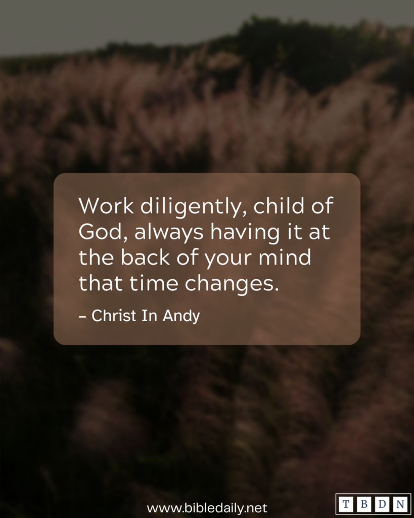 Devotional - A Word of Advice to the Lazy Person