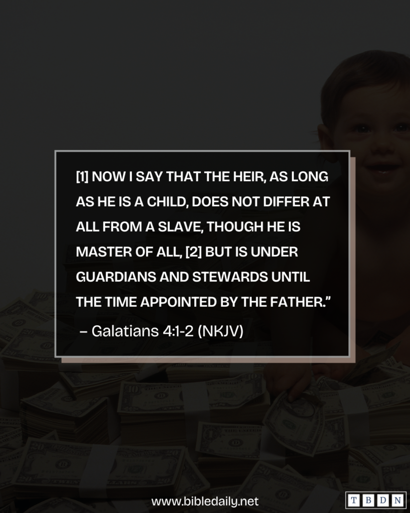 Devotional - Be Subject to Guardians and Trustees as You Mature in Faith