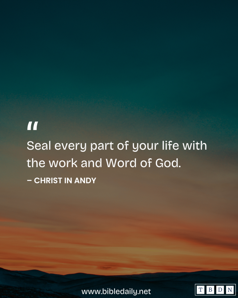 Devotional - Give No Space to the devil