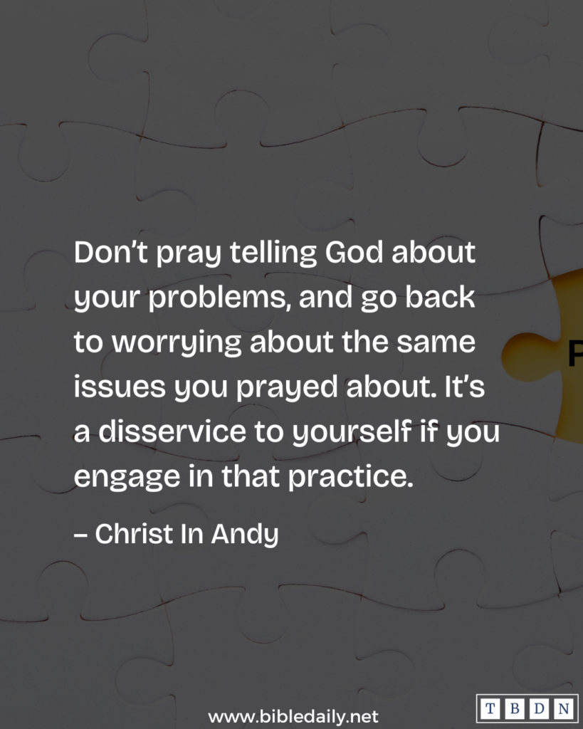 Devotional - Have Faith for What You Are Praying for