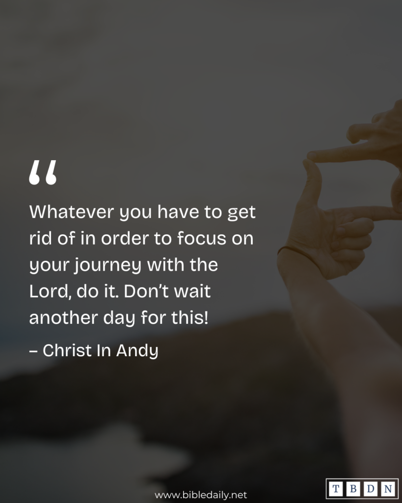 Devotional - Make No Provisions for the Flesh