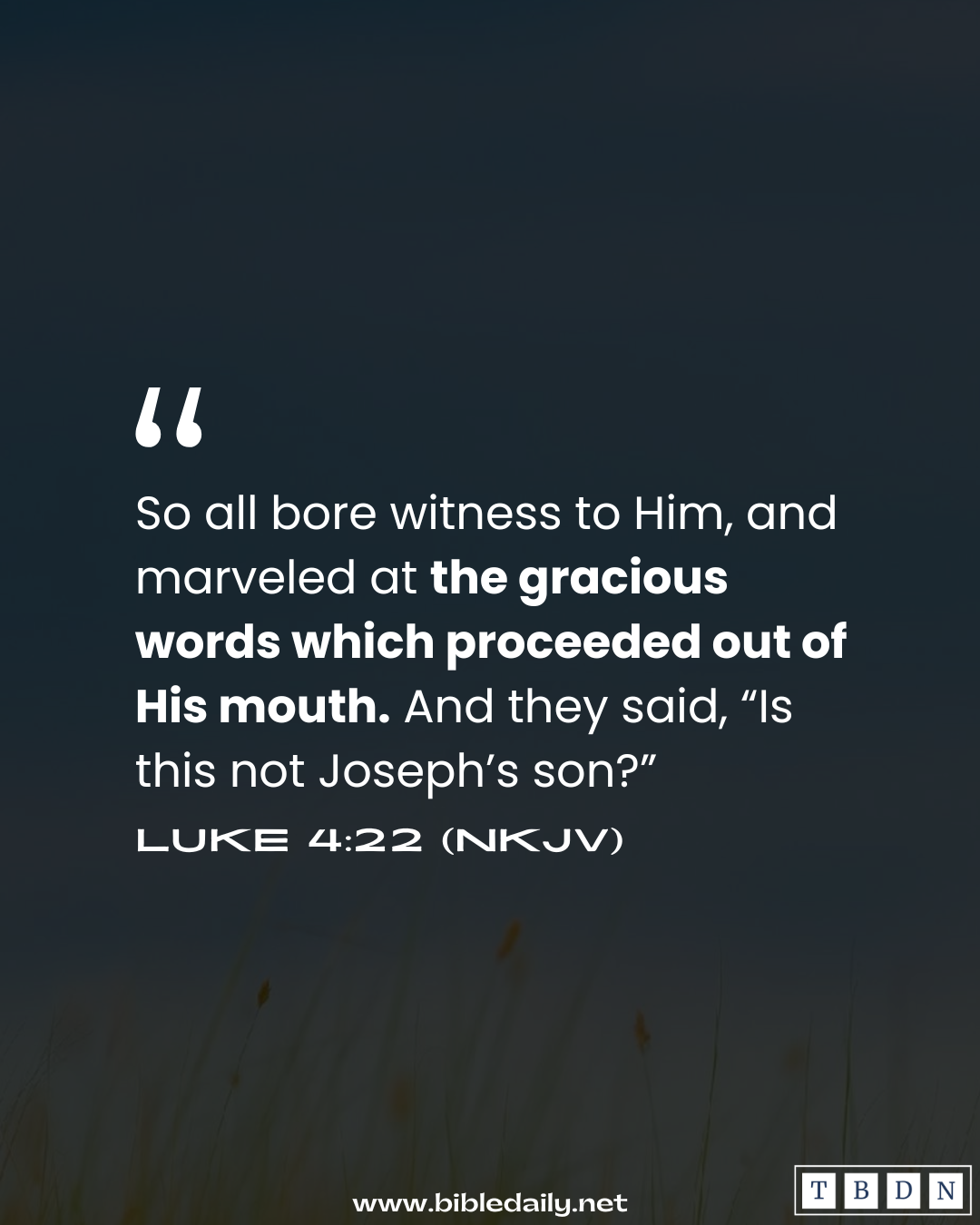 Preaching Is About Speaking Grace-Filled Words | The Bible Daily Network