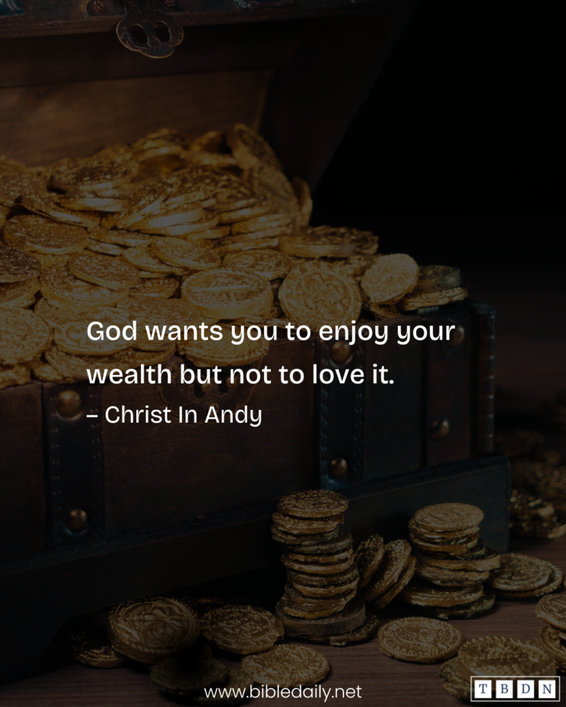 Devotional - Prosperity Demands that You Don't Love Pleasure
