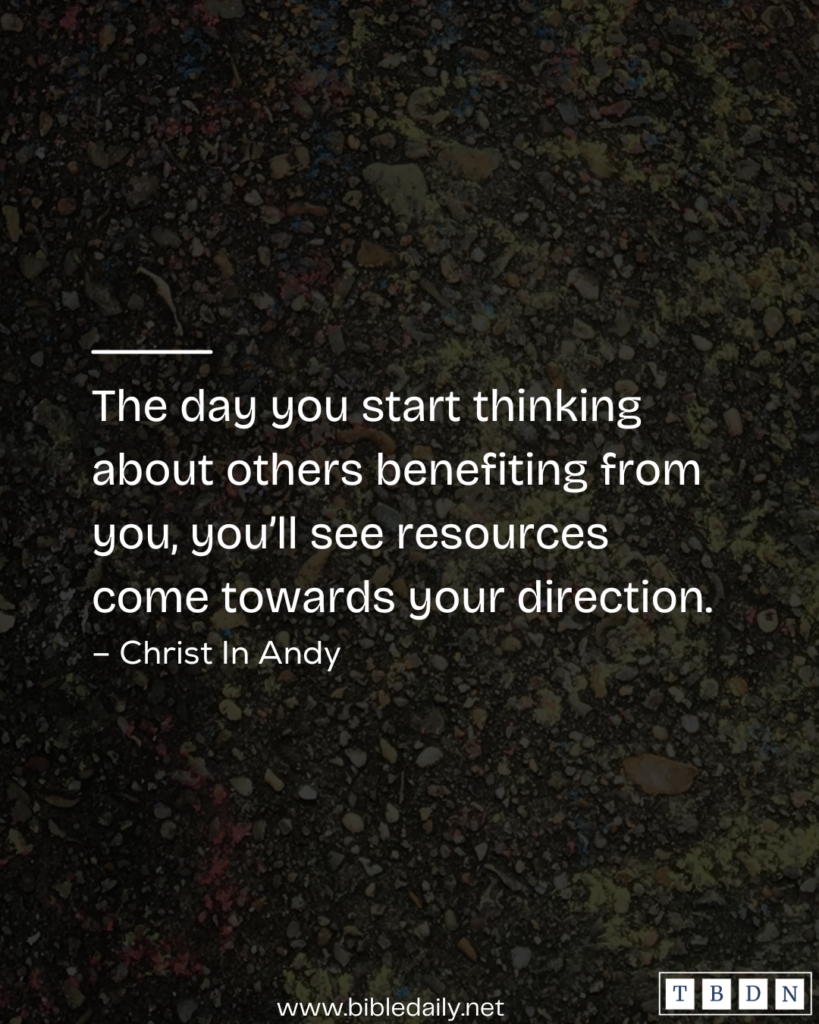 Devotional - Jesus Expects You to Give to the Needy