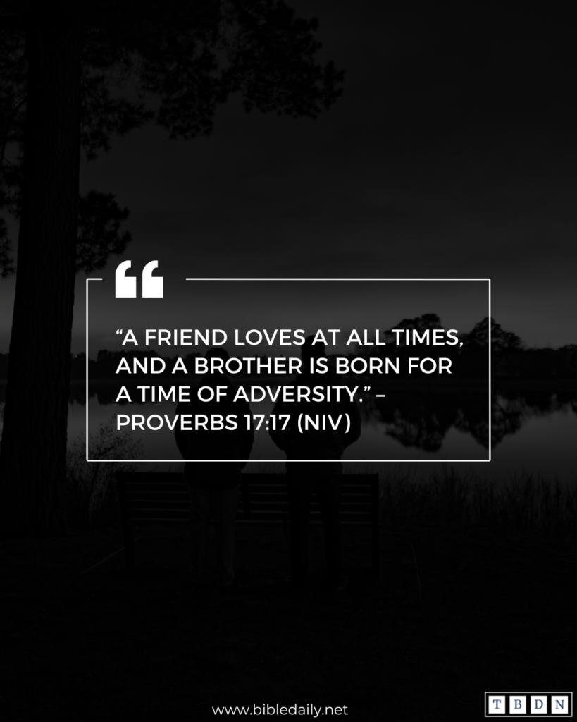 Devotional - A Brother Is Born for a Time of Adversity