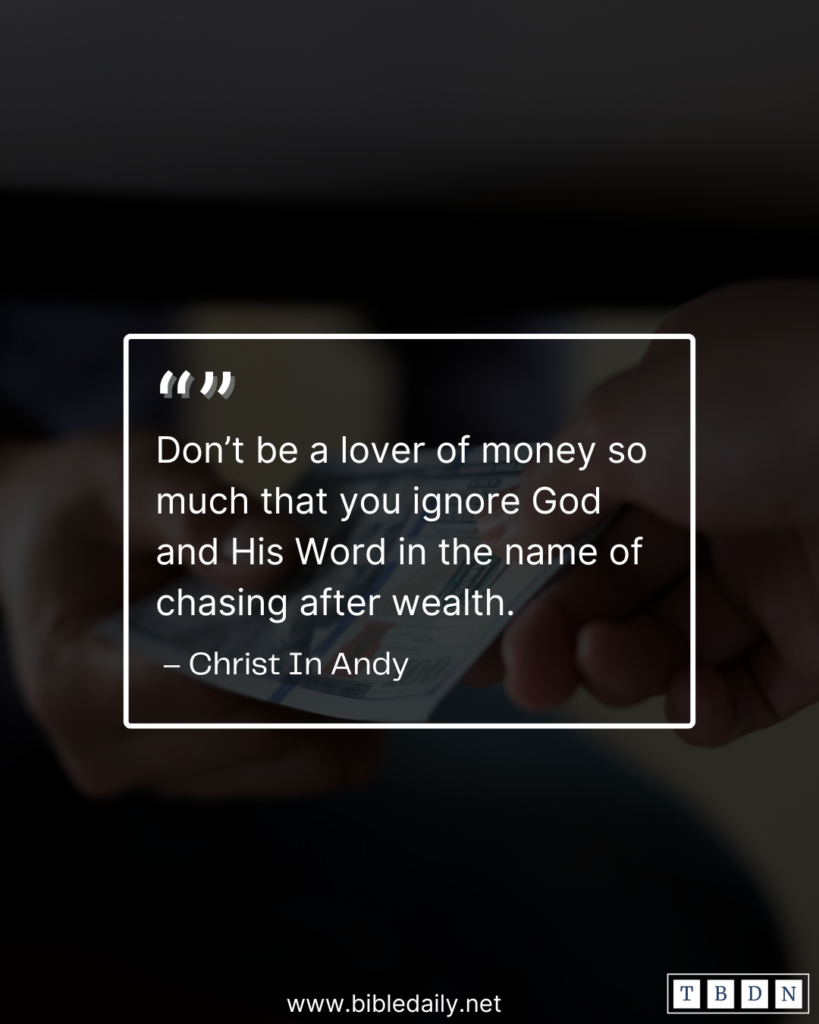 Devotional - Deal with Heart Corruption If You Want to Prosper