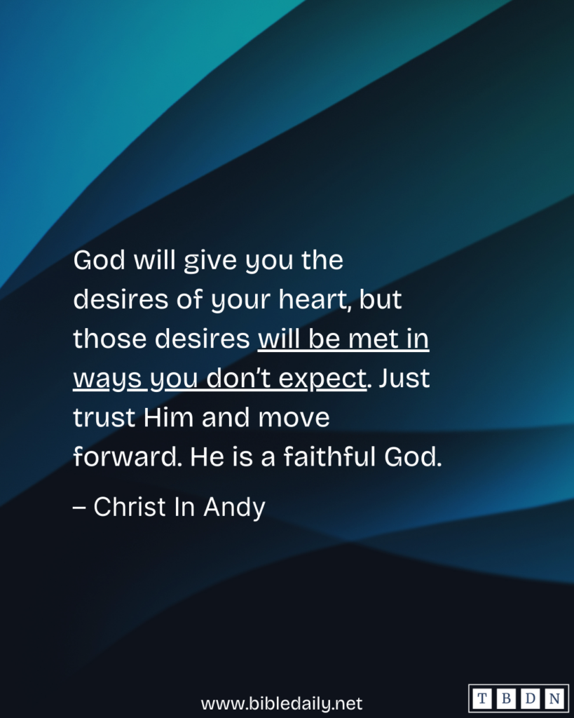 Devotional - Take Delight in the Lord