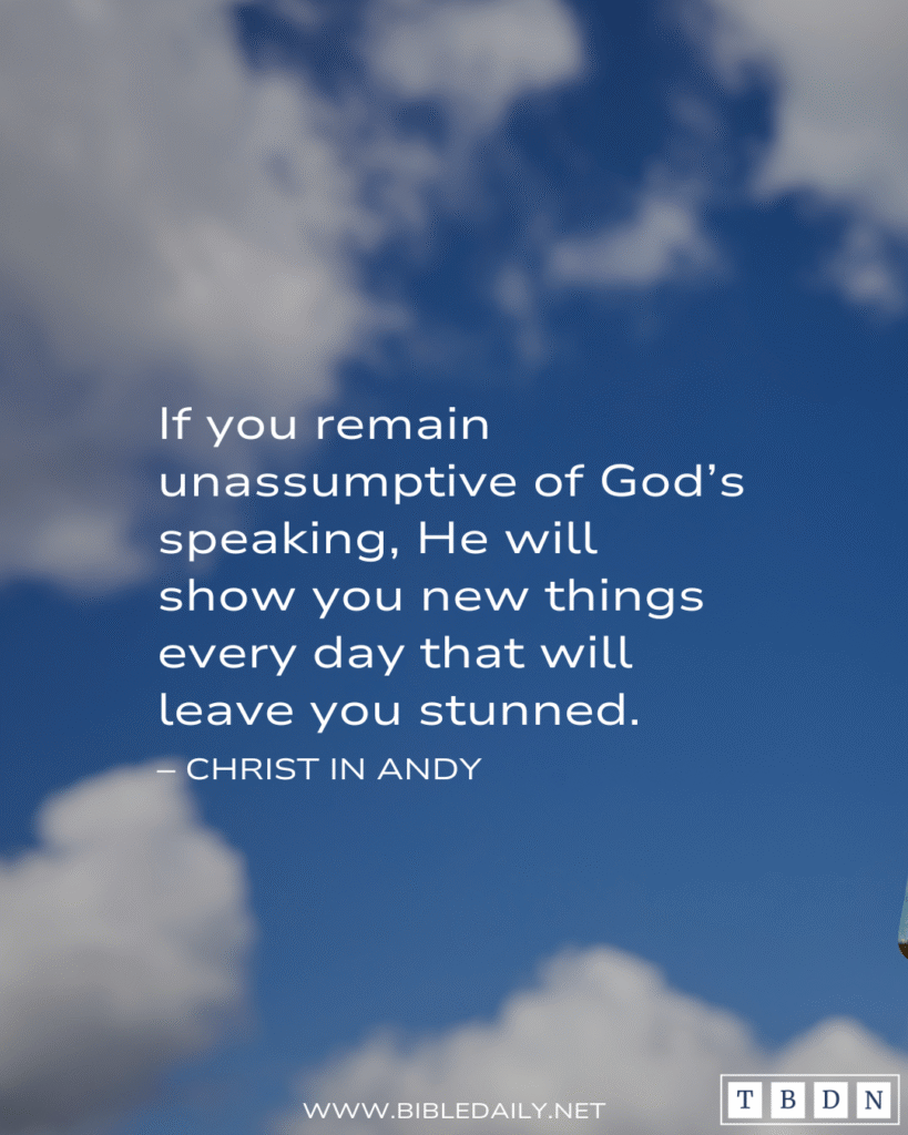 Devotional - Ask God to Teach You His Ways