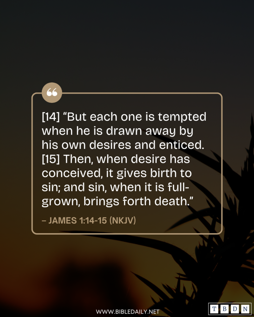 Devotional - Don't Normalise Sin in Your Life