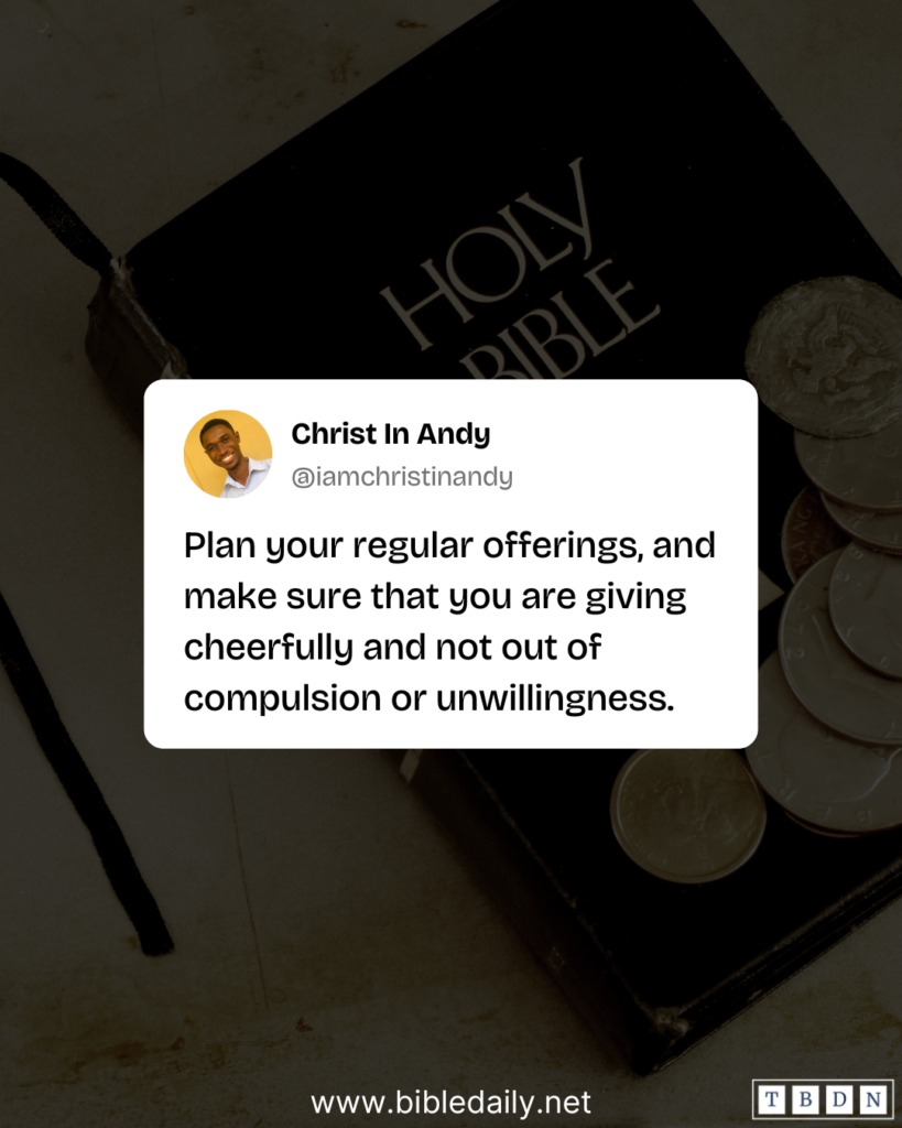 Devotional - Jesus Doesn't Measure Your Offering First by the Size You Give