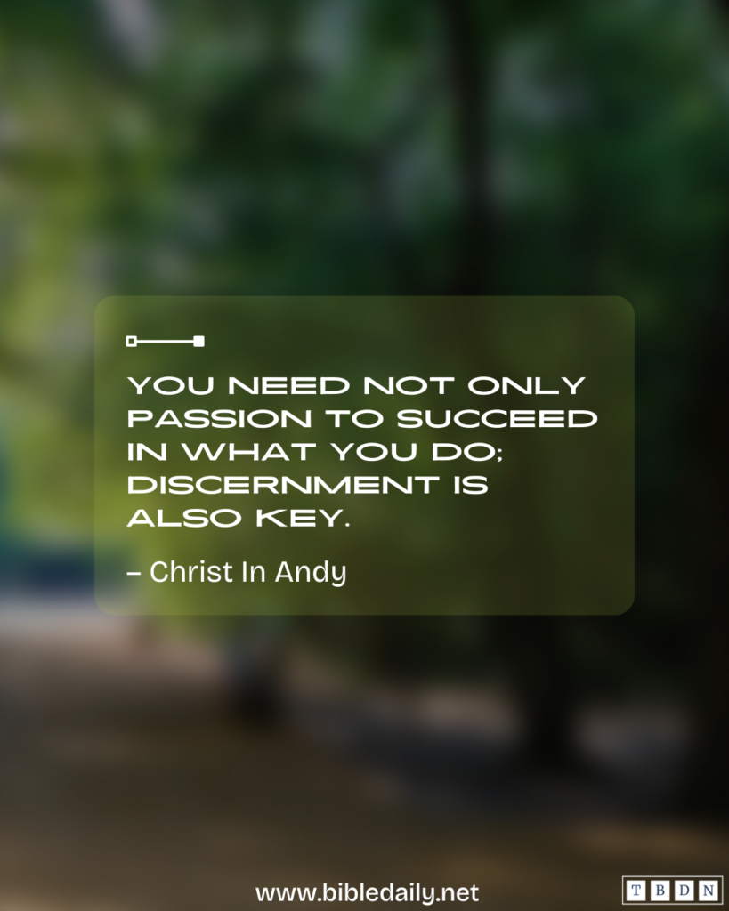 Devotional - The Discerning Heart Seeks Knowledge