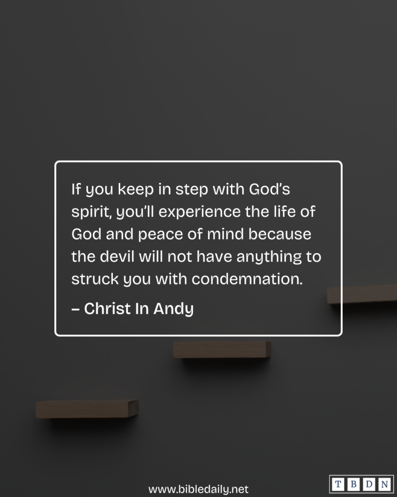 Devotional - The Mind Governed by The Spirit Is Life and Peace