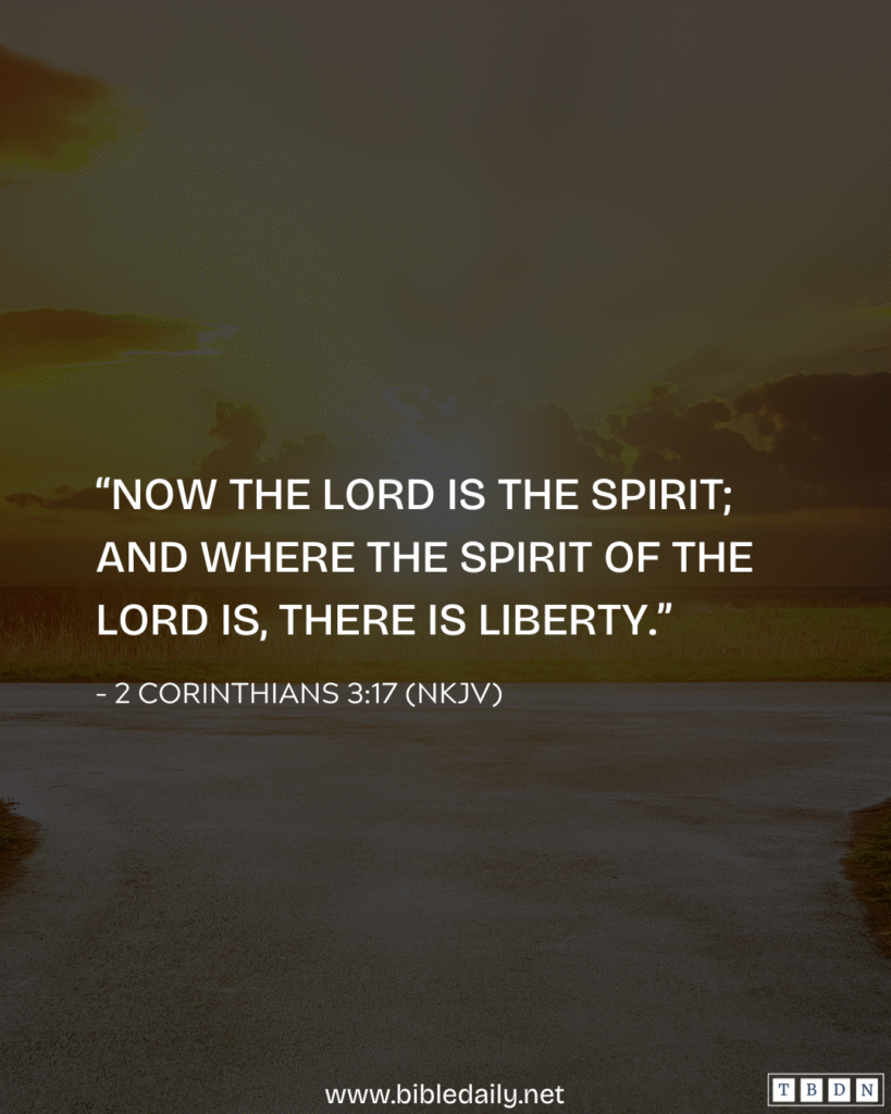 Devotional - There Is Liberty Where God's Spirit Is Present