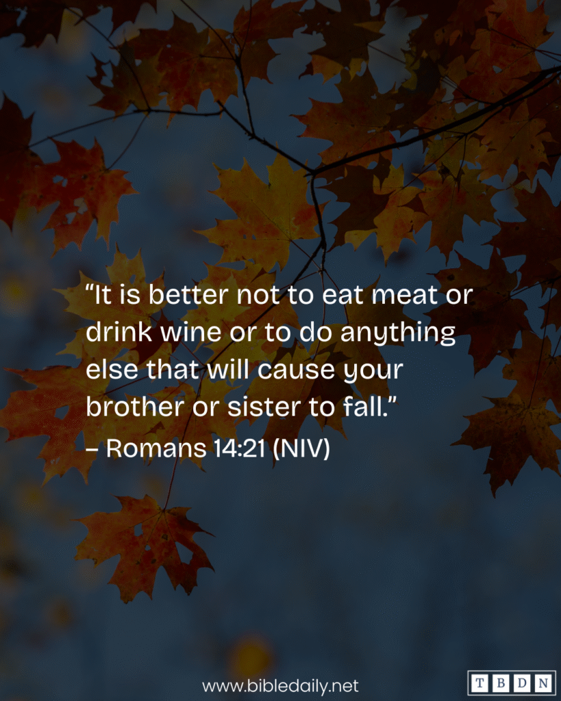 Devotional - Weigh How Your Actions Affect Others