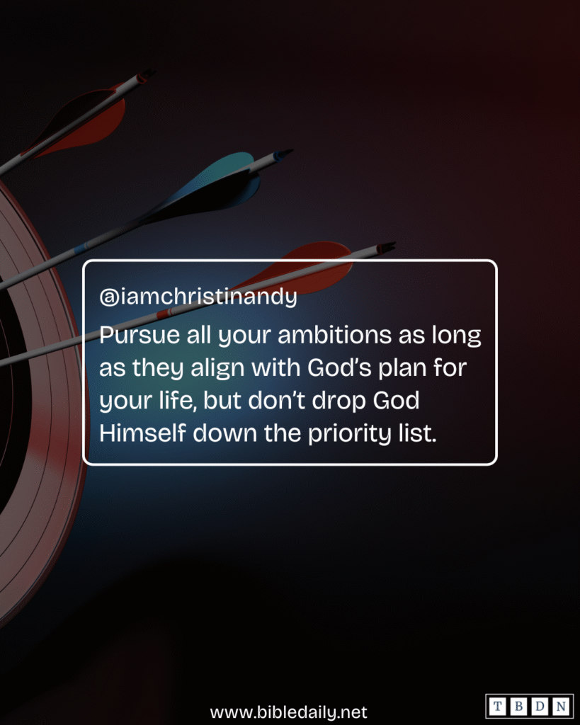 Devotional - What Is Your Primary Desire in Life