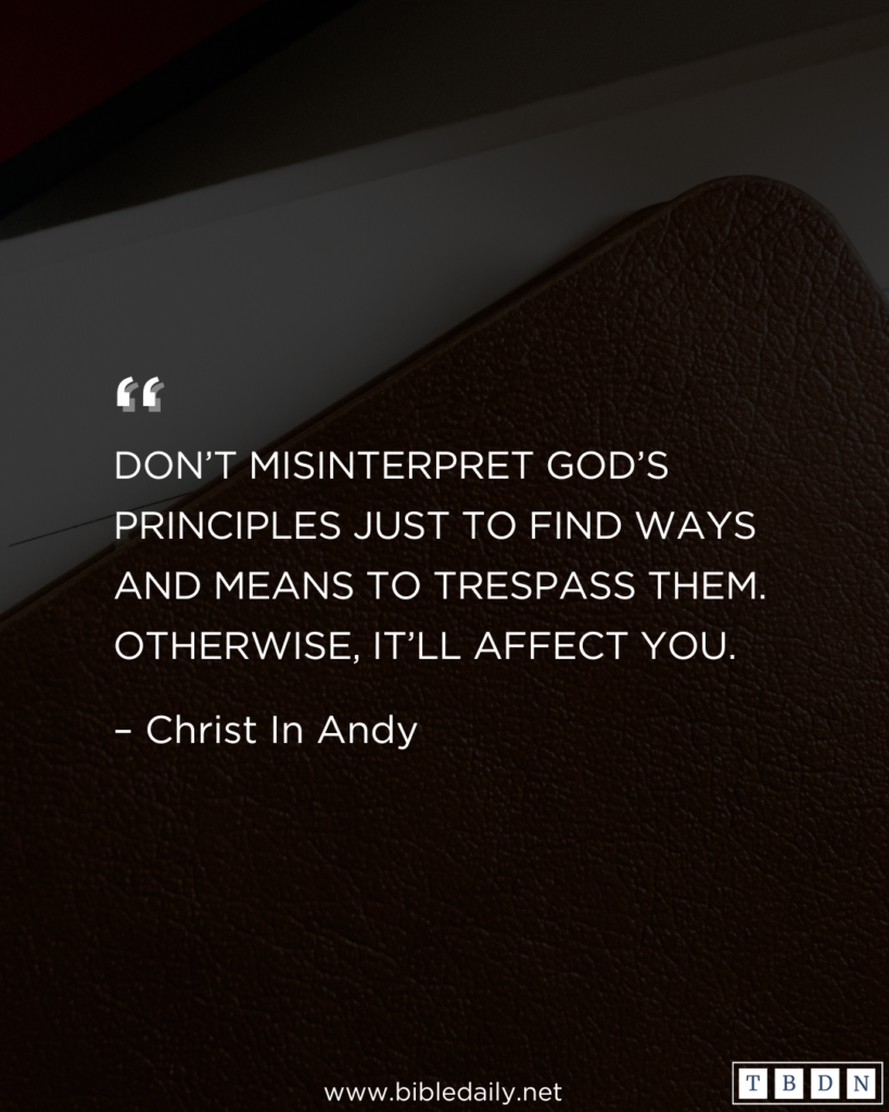 Devotional - You Are in the Realm of the Spirit