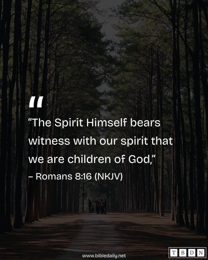 Devotional - An Inner Witness That Confirms That You Are God's Child