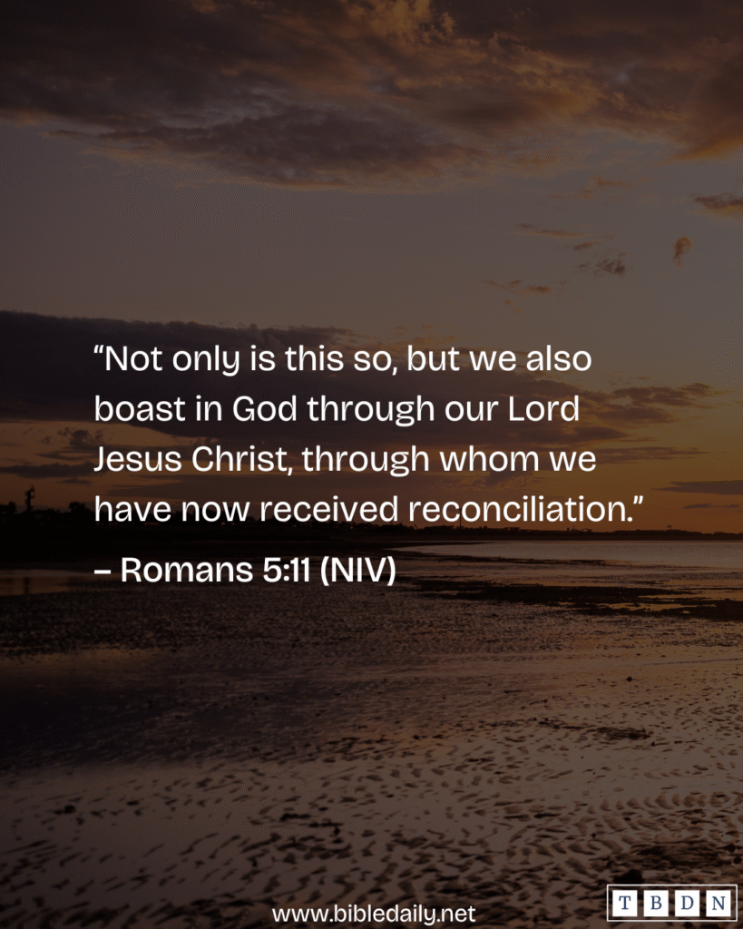Devotional - We Have Received Reconciliation Through Jesus Christ