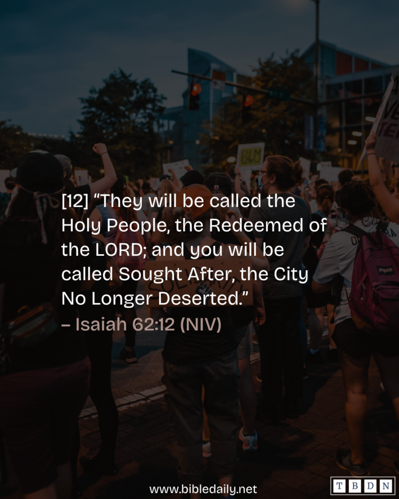 Devotional - You Will be Called Sought After
