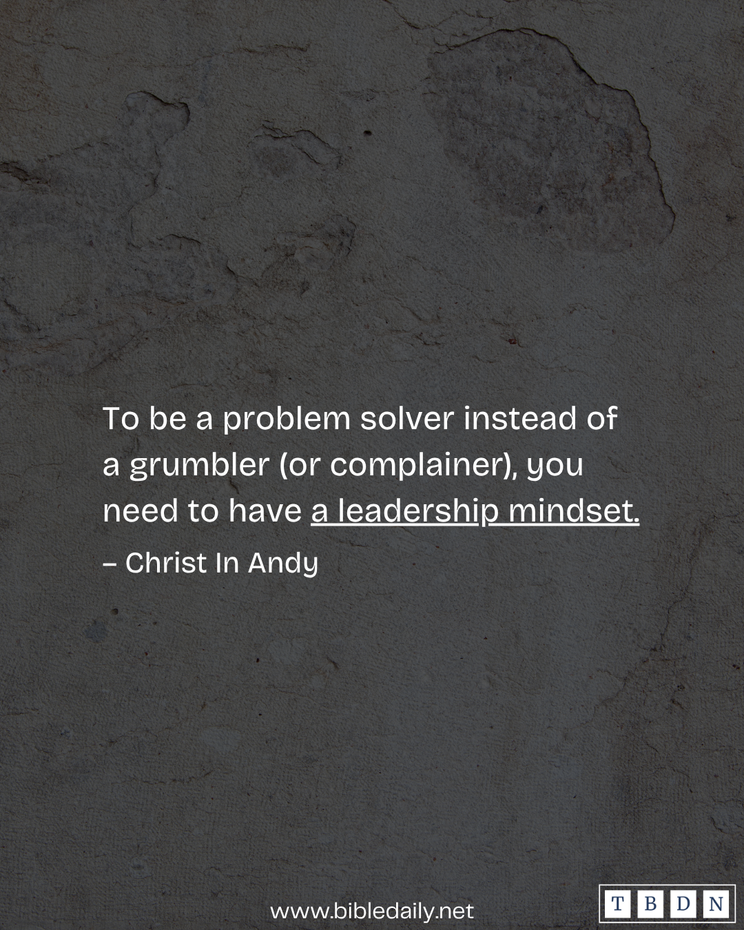 Devotional - Do Everything Without Grumbling