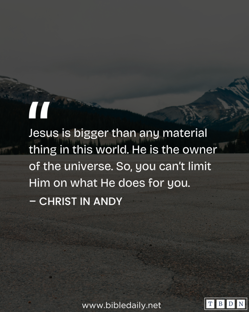 Devotional - Is Jesus Enough for You