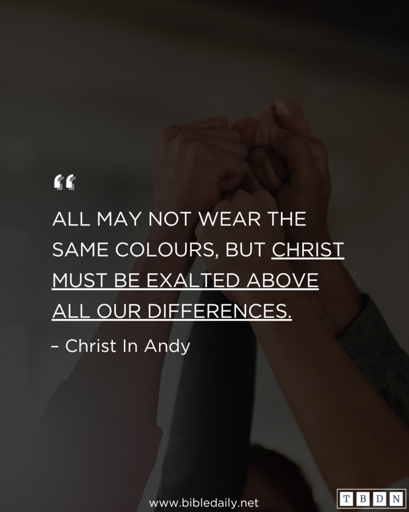 Devotional - Work to be Perfectly United in Mind and Thought
