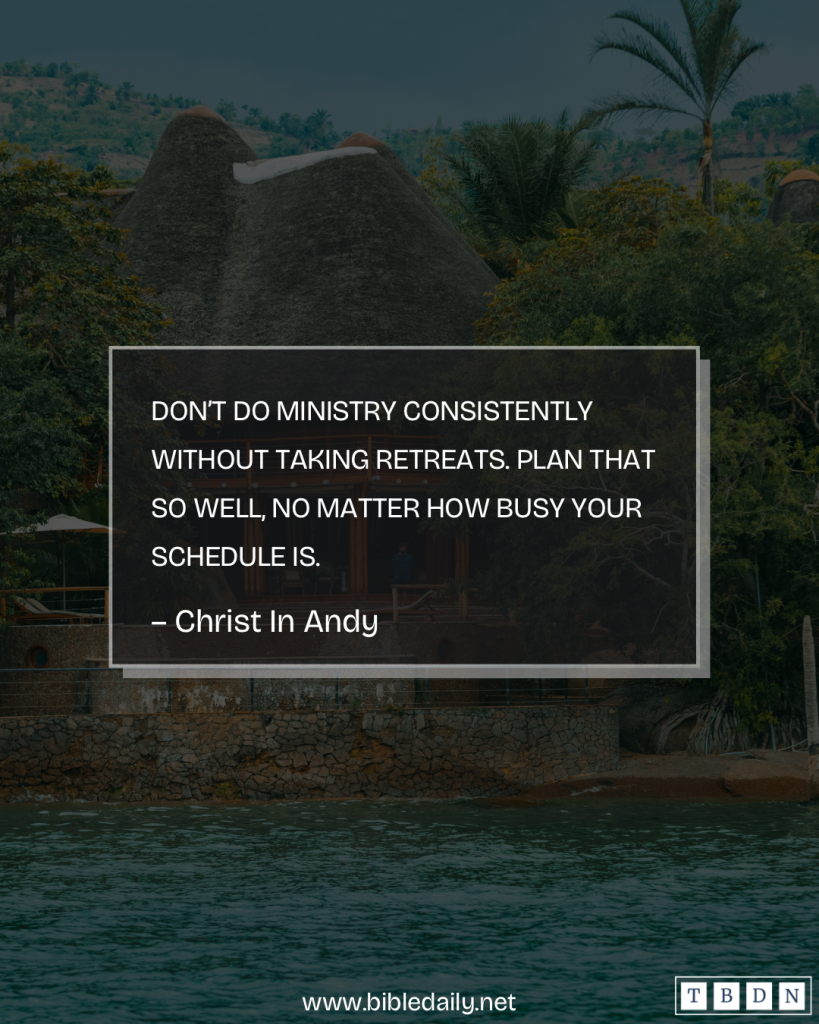 Devotional - Take Care of Your Spiritual Health in the Lord